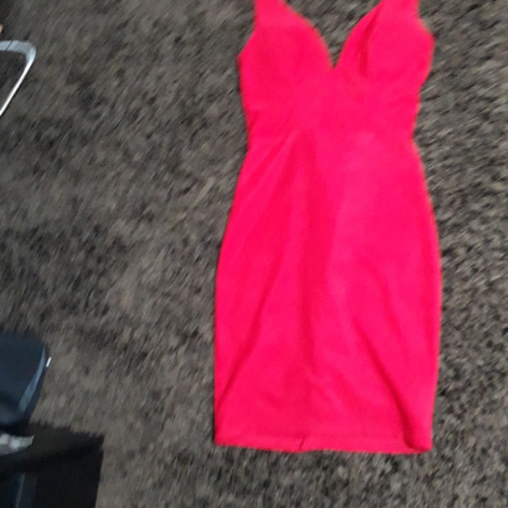 Red dress